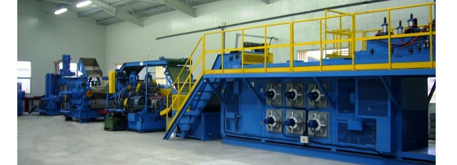 Rubber Sheet Extrusion Line