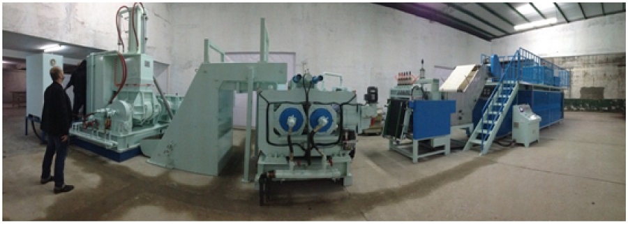 Rubber Sheet Extrusion Line